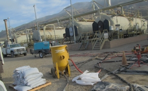 Industrial Tanks DLG Coating on site